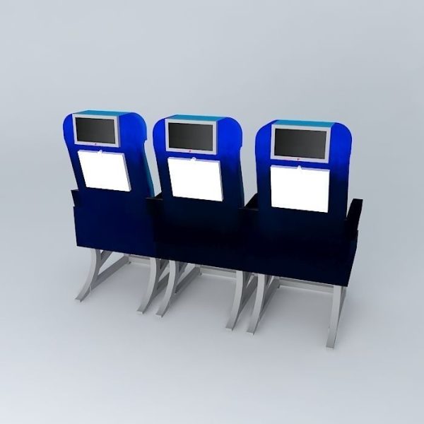 Economy Class Airplane Seats