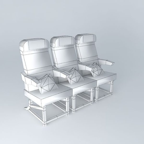 Economy Class Airplane Seats