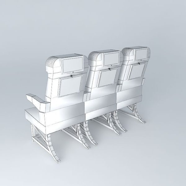 Economy Class Airplane Seats