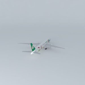 eva-air-boeing-777-36n-er-b-16722-shining-star-sanrio-hello-kitty-special-livery-2015-wi-fi-dome-3d-model-max-obj-3ds-fbx-stl-skp