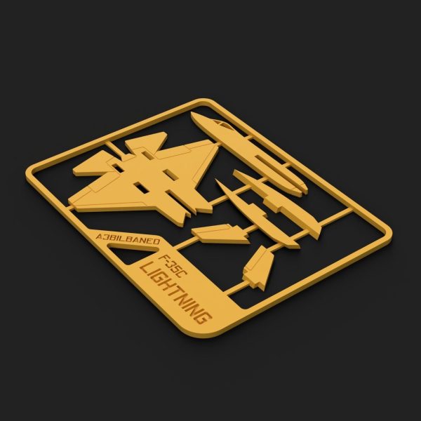 F-35C Lightning kit card