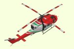Fire rescue helicopter Helitack