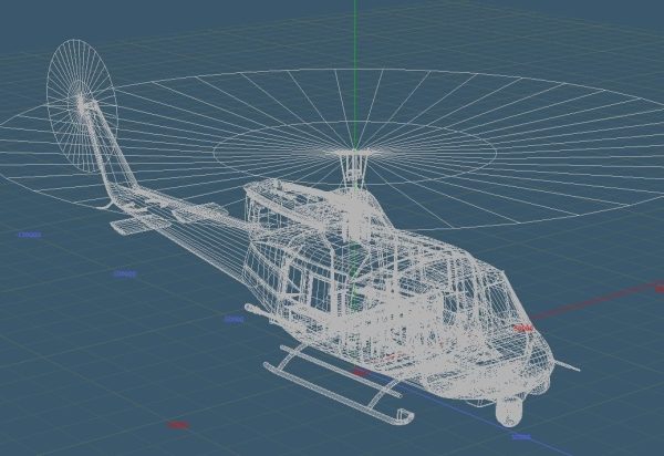 Fire rescue helicopter Helitack