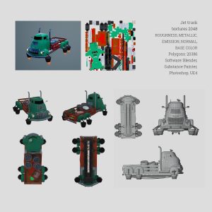 flying-jet-truck-3d-model-low-poly-obj-fbx-stl-blend-uasset