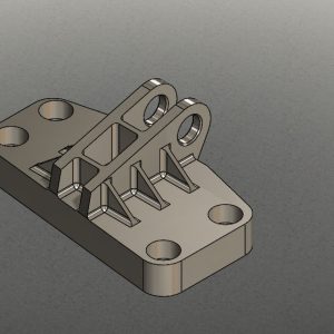 GE jet engine bracket challenge