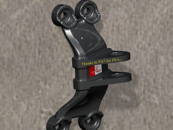 GE jet engine bracket V2