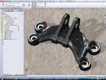 GE jet engine bracket V2