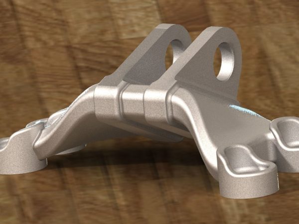 GE jet engine bracket V2