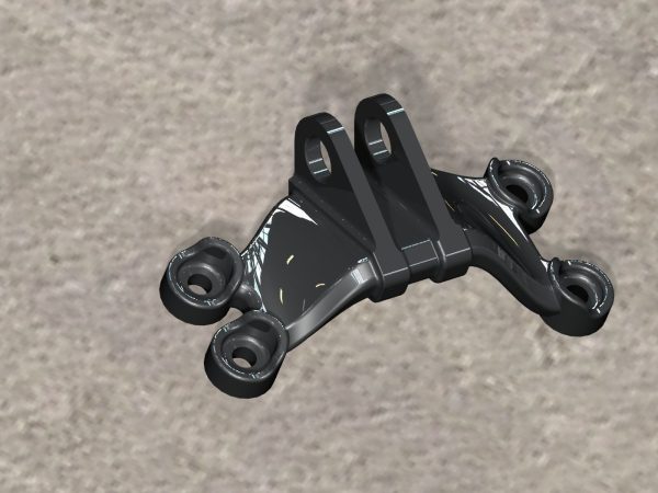 GE jet engine bracket V2