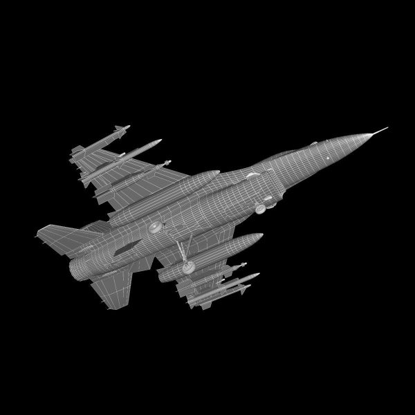 General Dynamics F-16D Brakeet