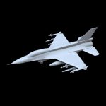 General Dynamics F-16D Brakeet