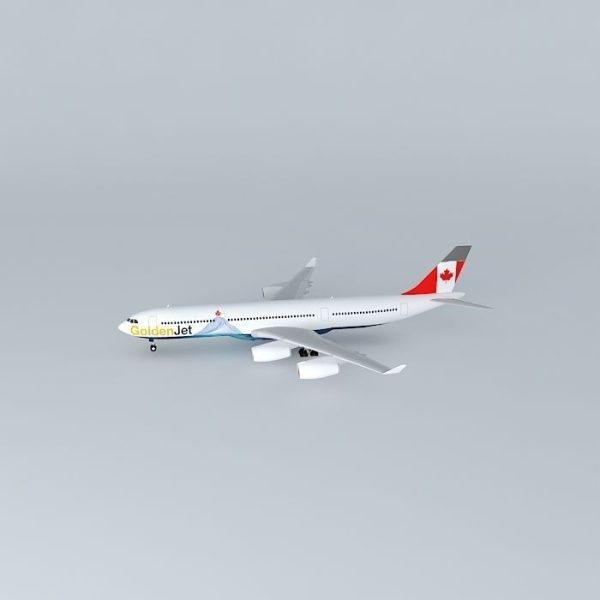 GoldenJet Airbus A340 200 Canadian Iceberg
