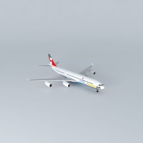 GoldenJet Airbus A340 200 Canadian Iceberg