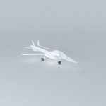 Jet fighter template NEG