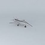 Jet fighter template NEG