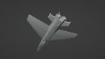 Jet Low Poly 3d Model two fighter jets