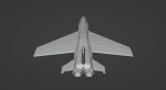 Jet Low Poly 3d Model two fighter jets