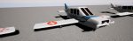 Low poly plane set