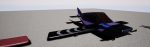 Low poly plane set