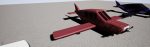 Low poly plane set