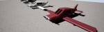 Low poly plane set