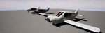 Low poly plane set