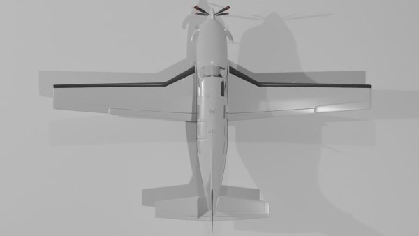 Plain Piper PA-46 3D Model
