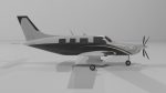 Plain Piper PA-46 3D Model
