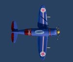 REPRESENTATION OF A 1945 AIRPLANE