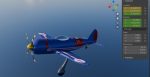 REPRESENTATION OF A 1945 AIRPLANE