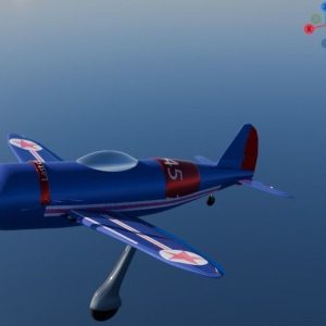 REPRESENTATION OF A 1945 AIRPLANE