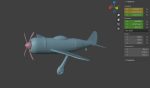 REPRESENTATION OF A 1945 AIRPLANE
