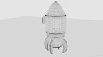 Rocket 3D render