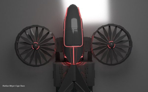 S42 Scout Aircraft free Blender File
