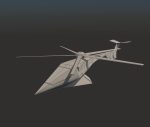 Sci-fi helicopter
