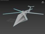 Sci-fi helicopter