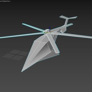 Sci-fi helicopter