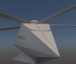 Sci-fi helicopter