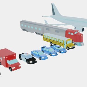 simple-vehicles-traffic-transport-pack-3d-model-low-poly-obj-fbx-stl-blend-dae