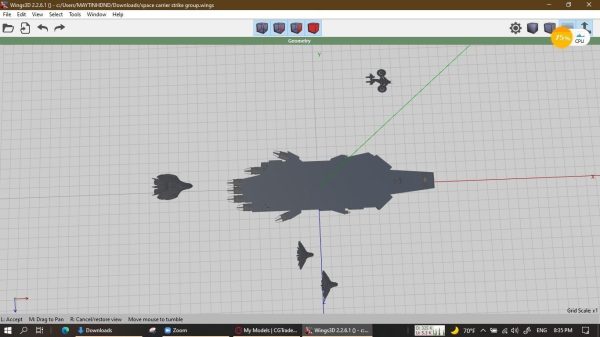 space aircraft carrier