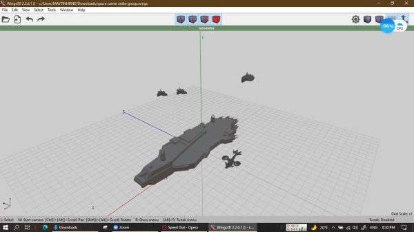 space aircraft carrier