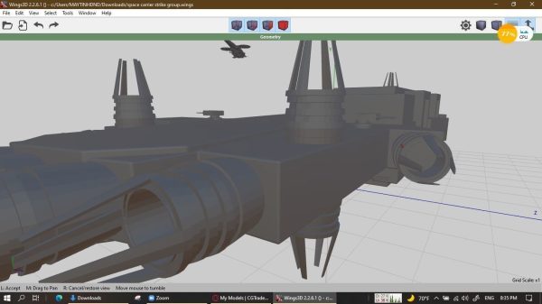 space aircraft carrier