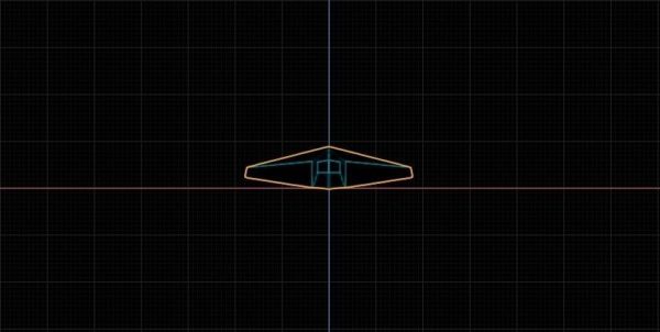 Tech vaporwave  for MEGA LOW poly airplane