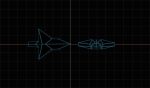 Tech vaporwave  for MEGA LOW poly airplane
