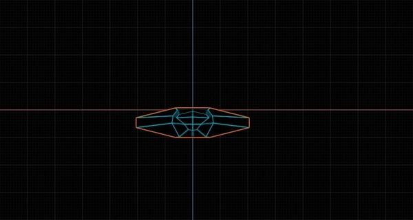 Tech vaporwave  for MEGA LOW poly airplane