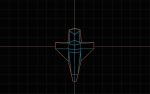 Tech vaporwave  for MEGA LOW poly airplane