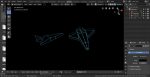 Tech vaporwave  for MEGA LOW poly airplane