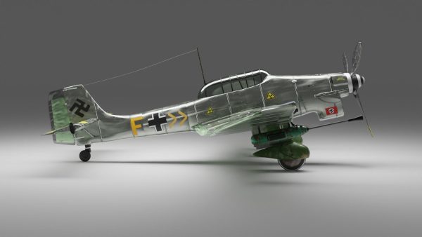 The stuka- Junkers Ju87- Germen WWII fighter airplane