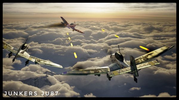 The stuka- Junkers Ju87- Germen WWII fighter airplane