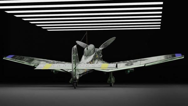The stuka- Junkers Ju87- Germen WWII fighter airplane